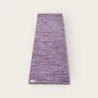 Modern Yogi 7mm Yoga Mat made with 100% cotton. Midnight Lavender Color