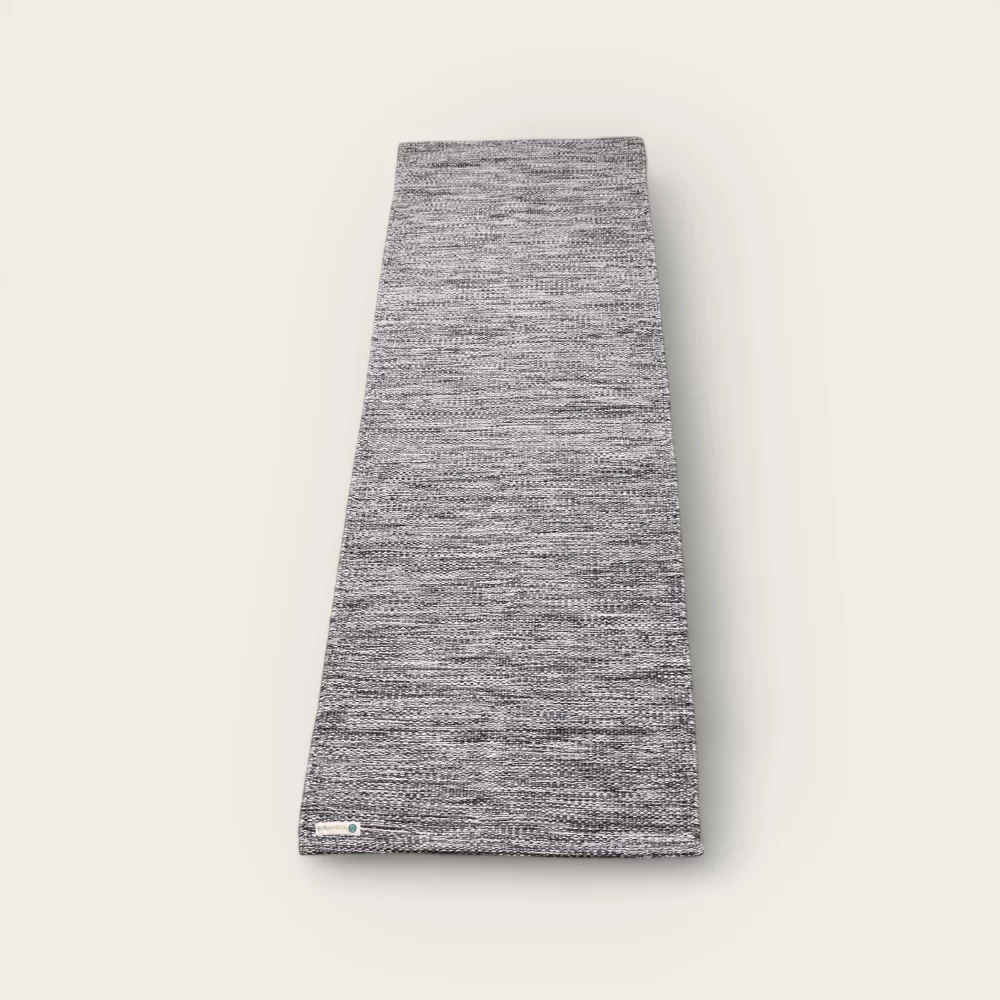 Modern Yogi 7mm Yoga Mat made with 100% cotton. Nimbus Cloud Color