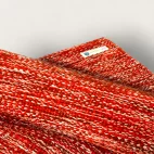Modern Yogi 7mm Yoga Mat made with 100% cotton. Sunrise Scarlet Color