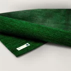 Modern Yogi 3mm Yoga Mat made with 100% cotton. Forest Green Color
