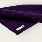 Modern Yogi 3mm Yoga Mat made with 100% cotton. Imperial Purple Color