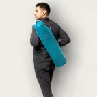 Modern Yogi Yoga Mat Bag made with 100% cotton. Yellow Color