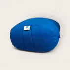 Modern Yogi Oblong Yoga Bolster made with 100% cotton. Royal Blue Color