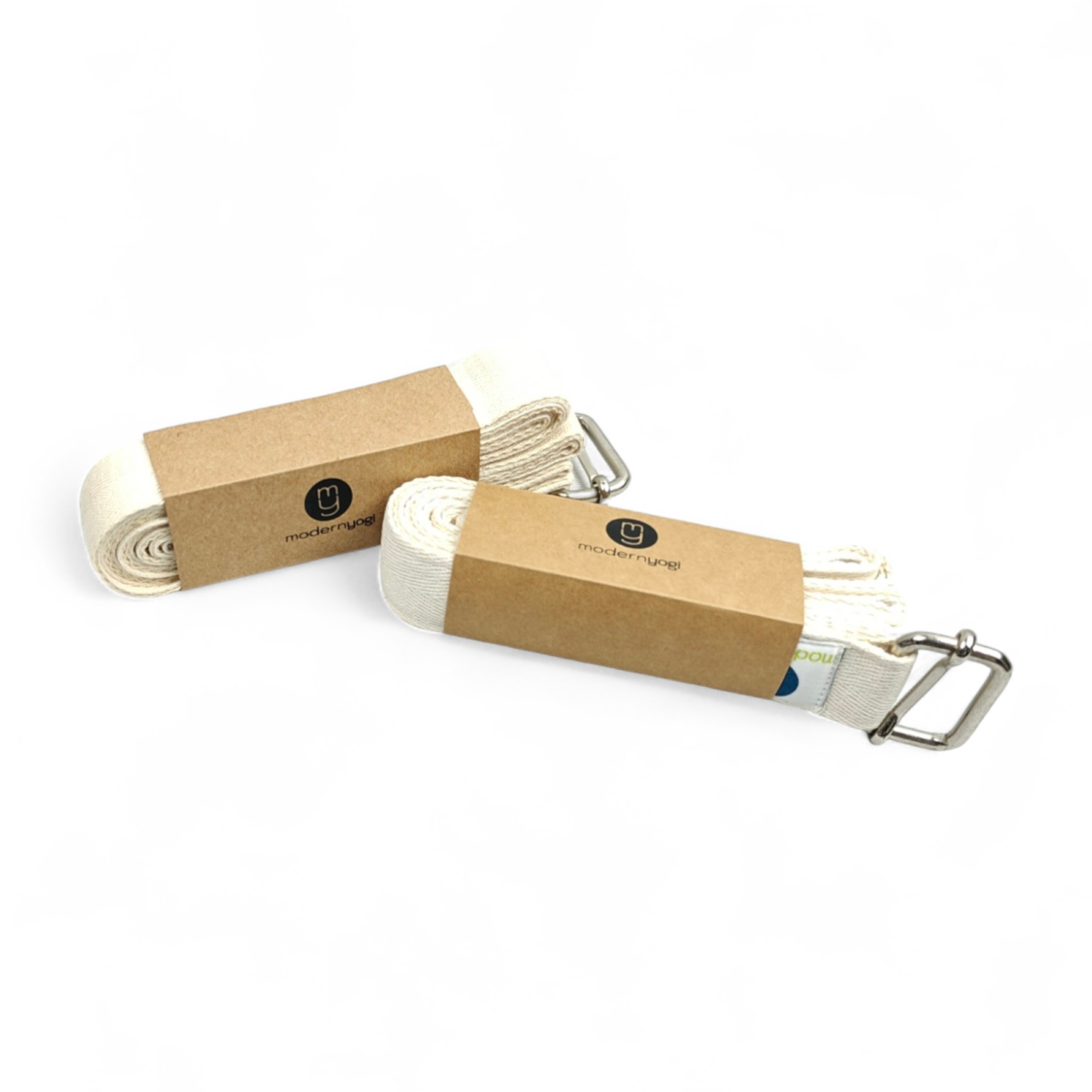 Cotton Yoga Strap | Color Ivory