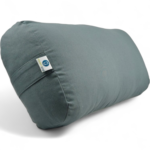 Oblong Yoga Bolster | Kapok Filled | Color Gray