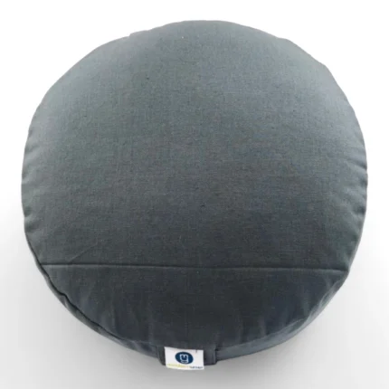 Meditation Cushion | Yoga Cushion | Kapok Filled | Color Gray