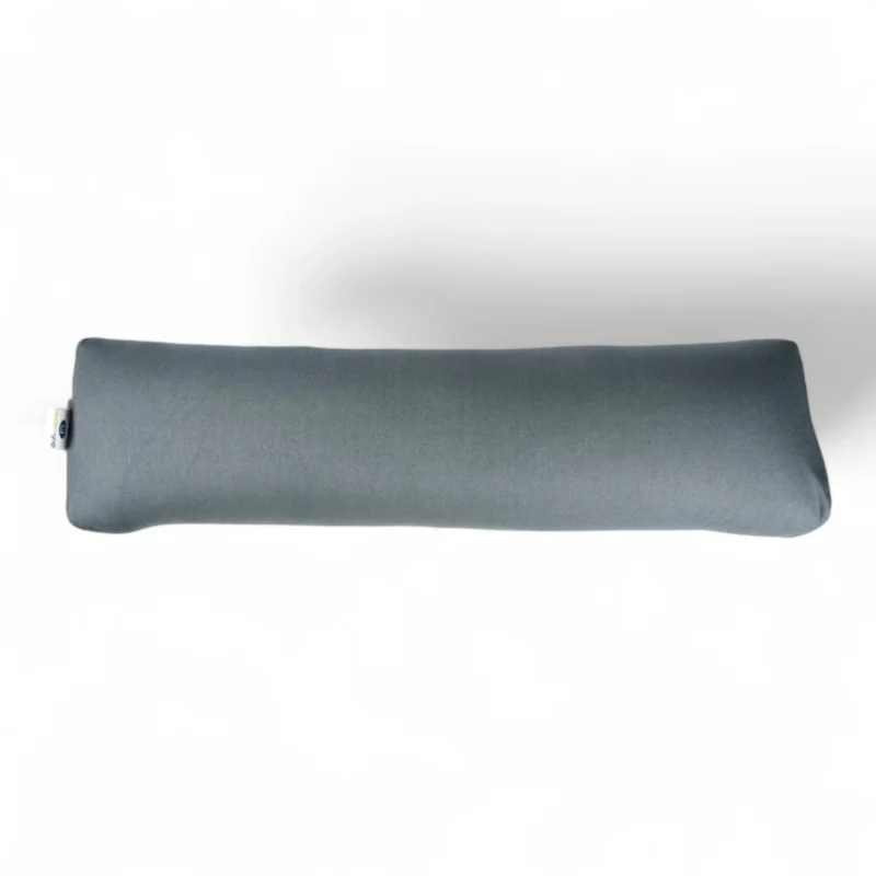 Pranayama Yoga Bolster | Kapok Filled | Color Gray