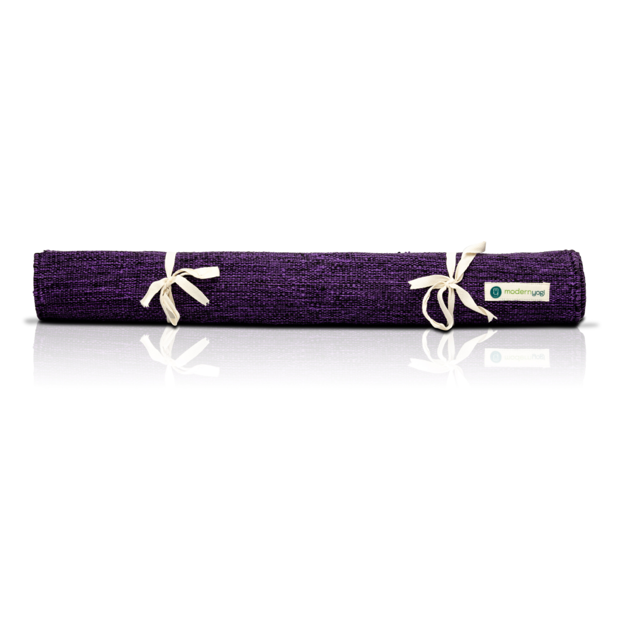 Imperial Purple - Cotton Yoga Mat - Image 2
