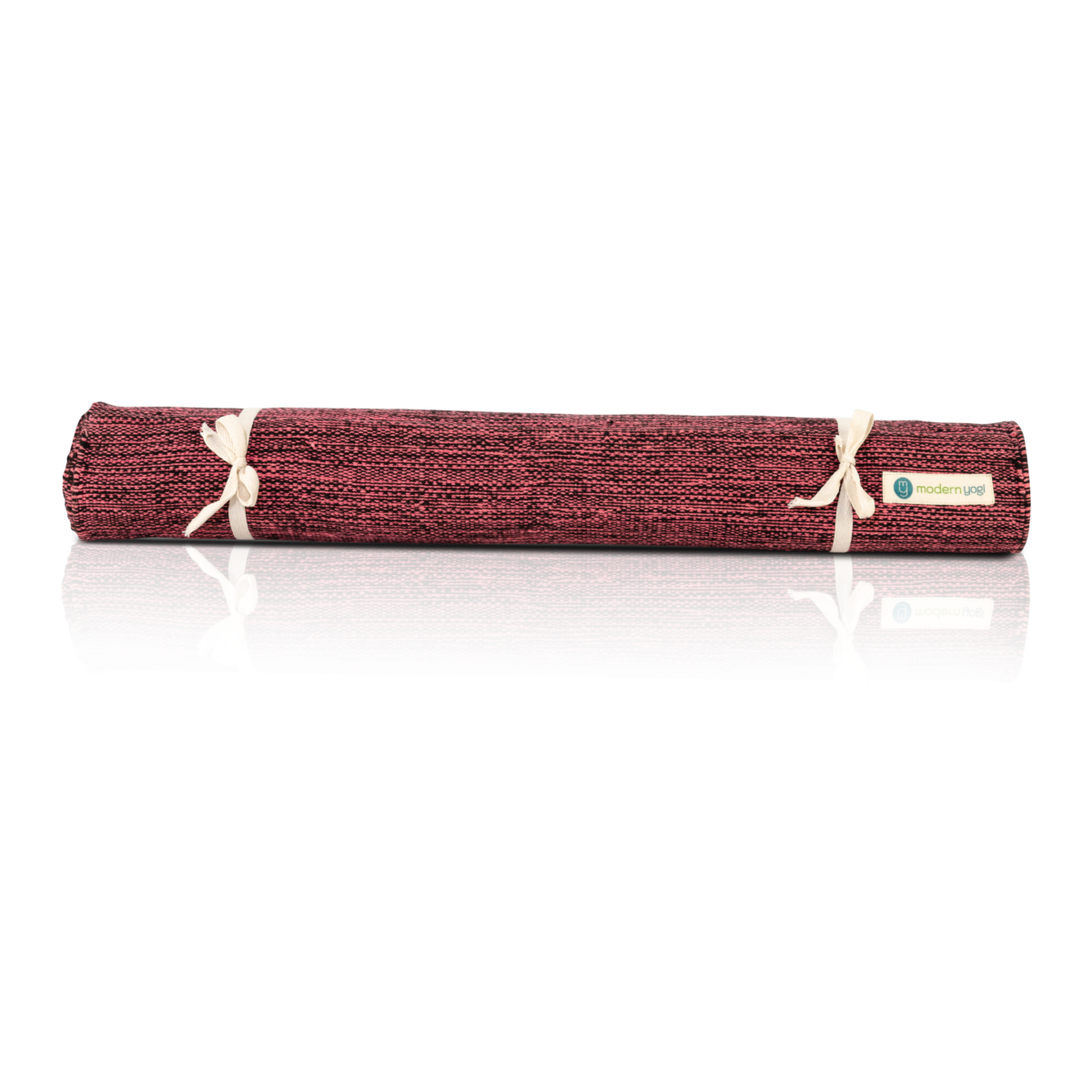 Aurora Pink - Cotton Yoga Mat - Image 2