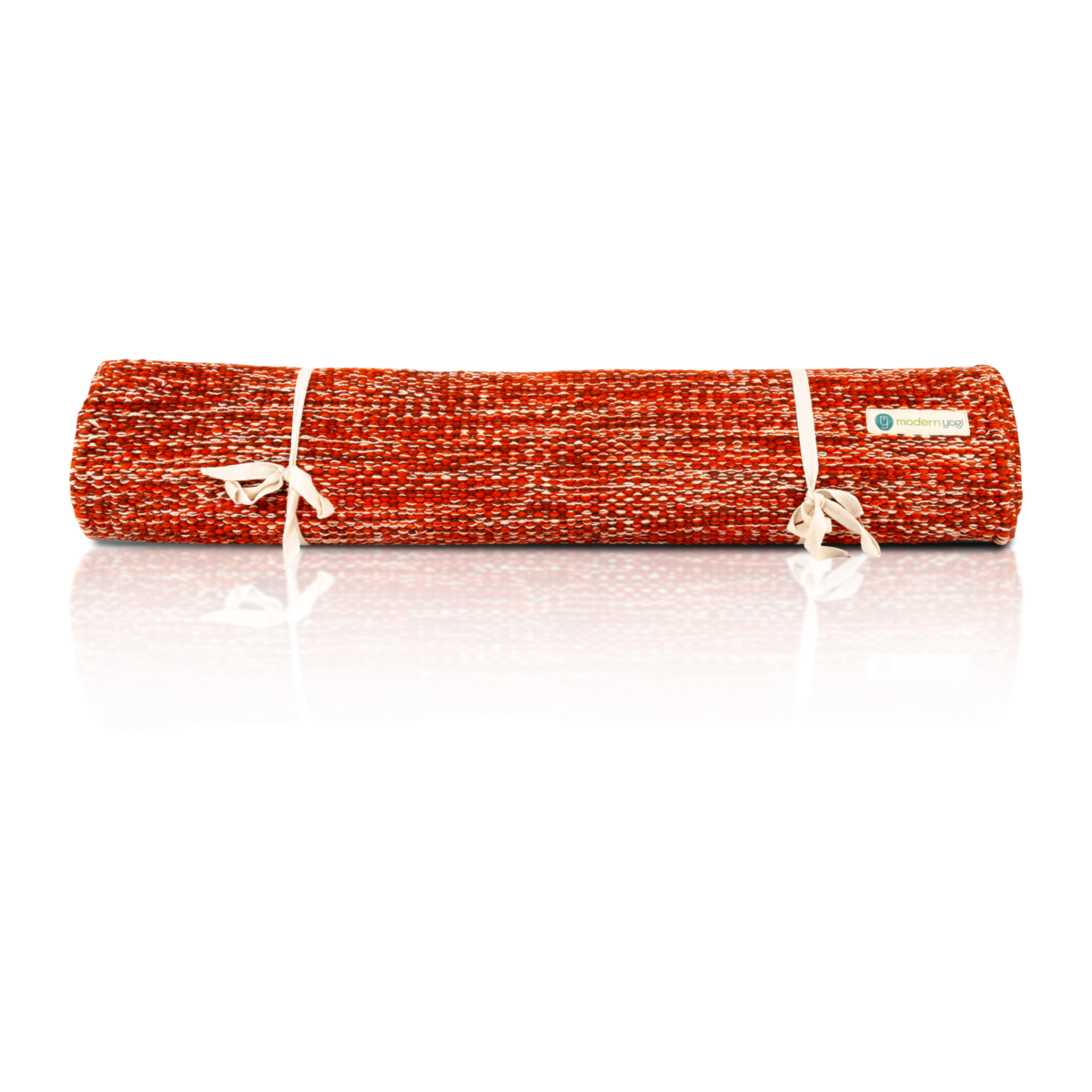 Sunrise Scarlet - Cotton Yoga Mat - Image 2