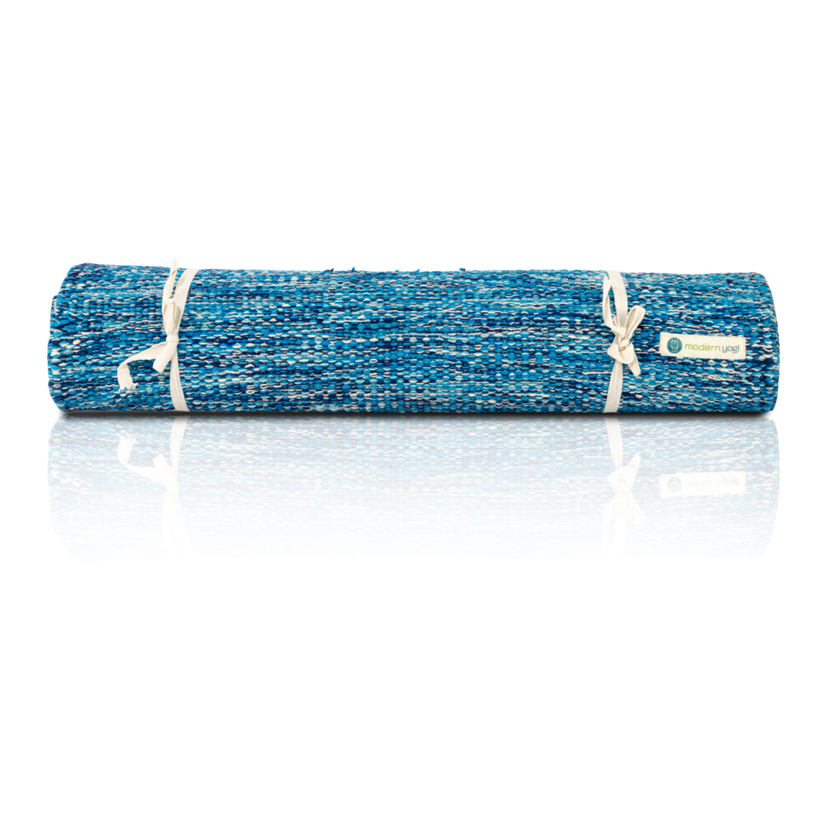 Arctic Sky - Cotton Yoga Mat - Image 2
