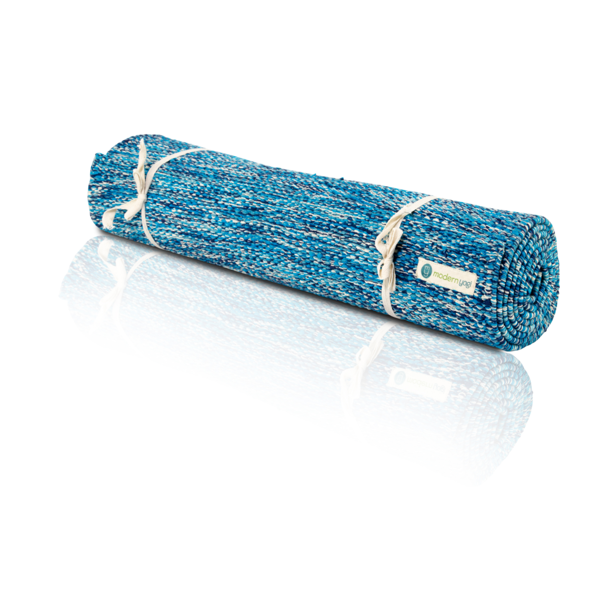 Arctic Sky - Cotton Yoga Mat - Image 1