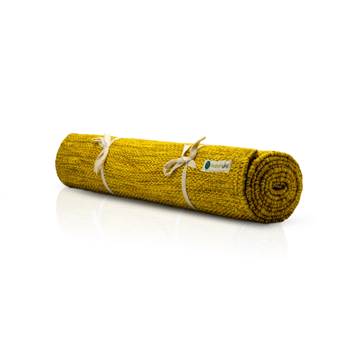 Amber Gold - Cotton Yoga Mat - Image 1