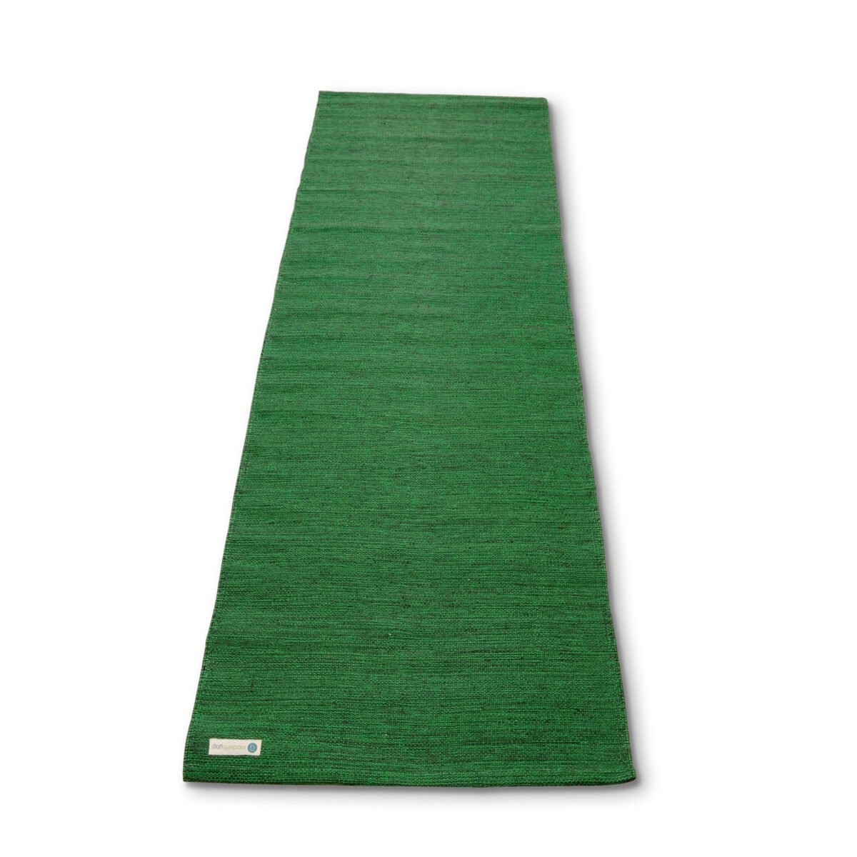 Cadmium Green - Cotton Yoga Mat - Image 4