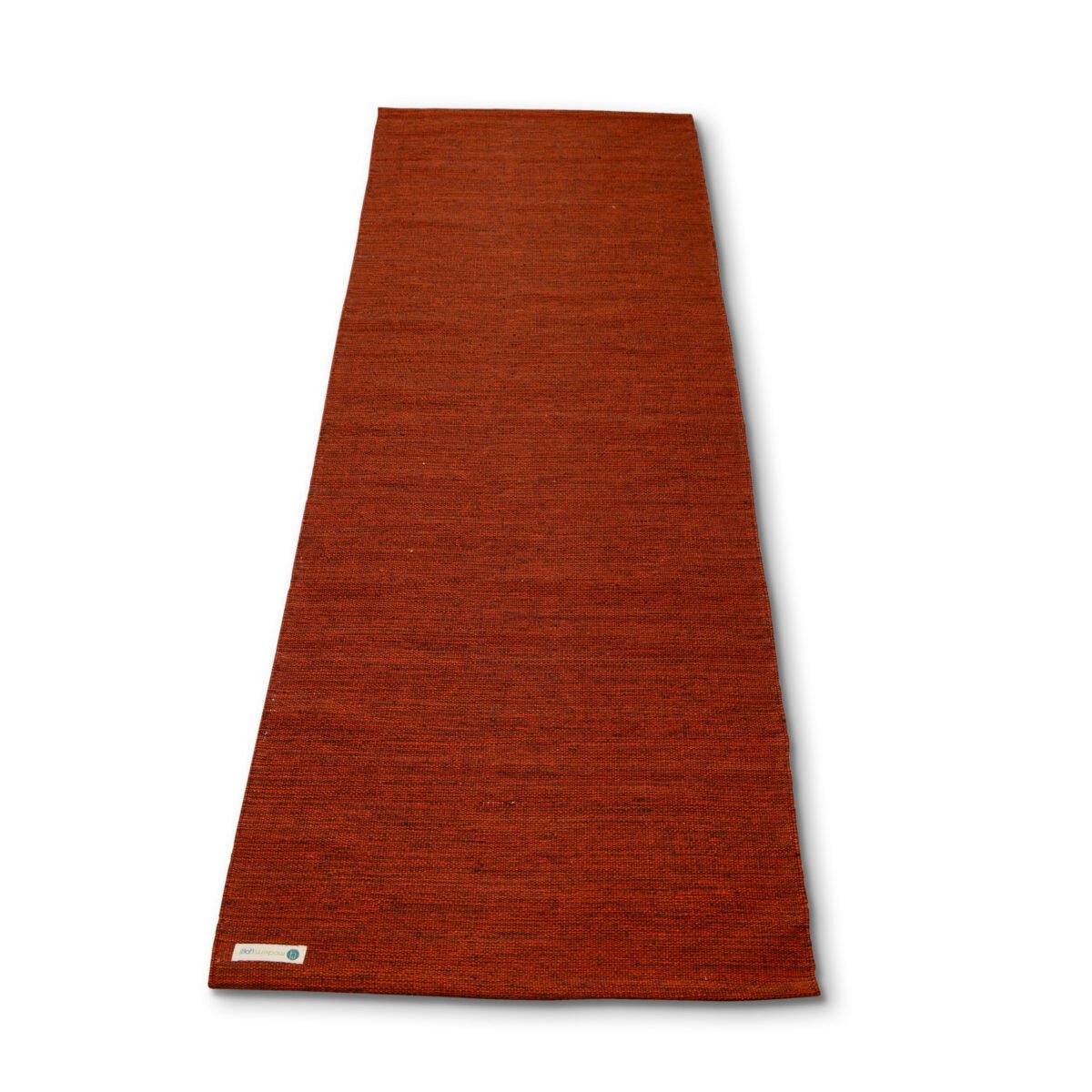 Crimson Red - Cotton Yoga Mat - Image 5