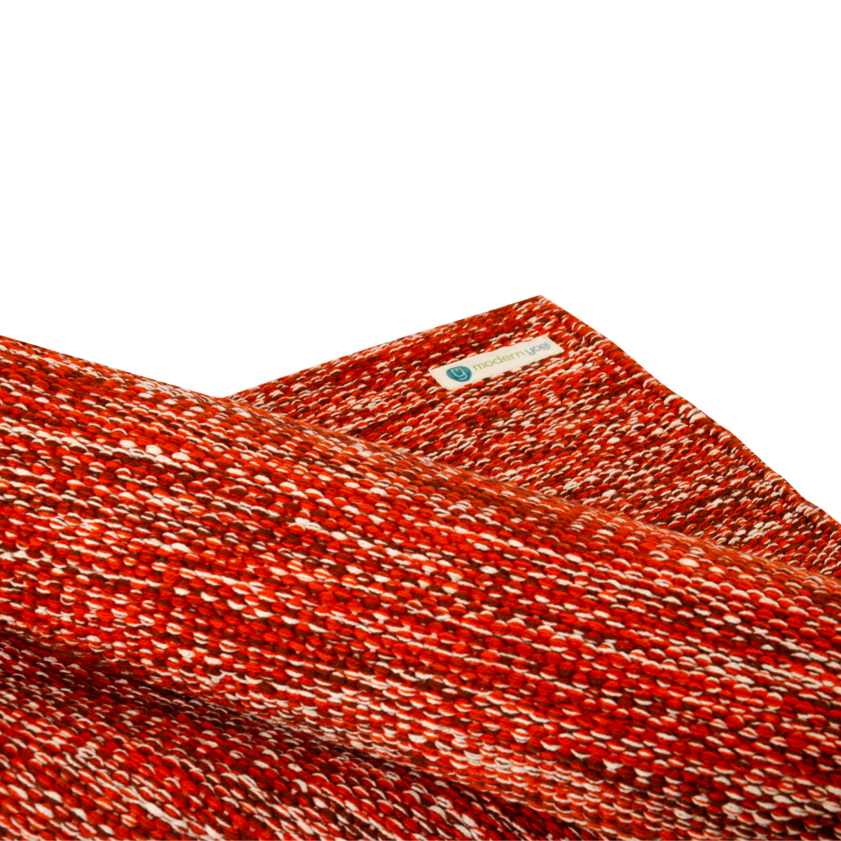 Sunrise Scarlet - Cotton Yoga Mat - Image 3