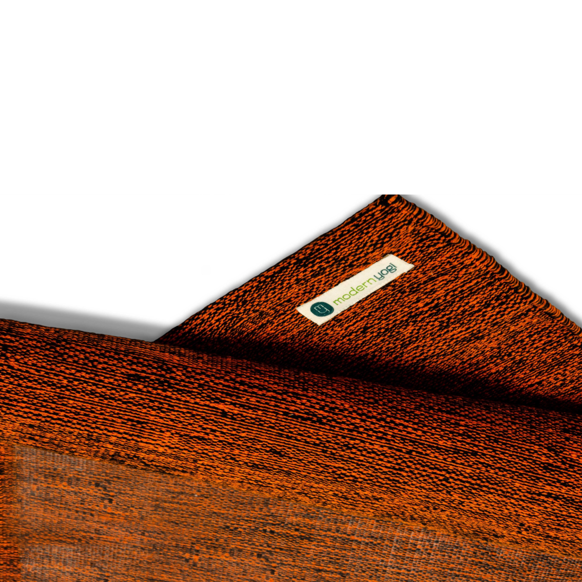 Zesty Orange - Cotton Yoga Mat - Image 3