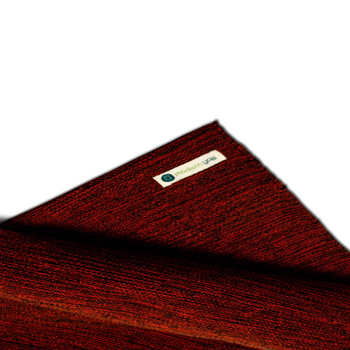 Crimson Red - Cotton Yoga Mat - Image 3