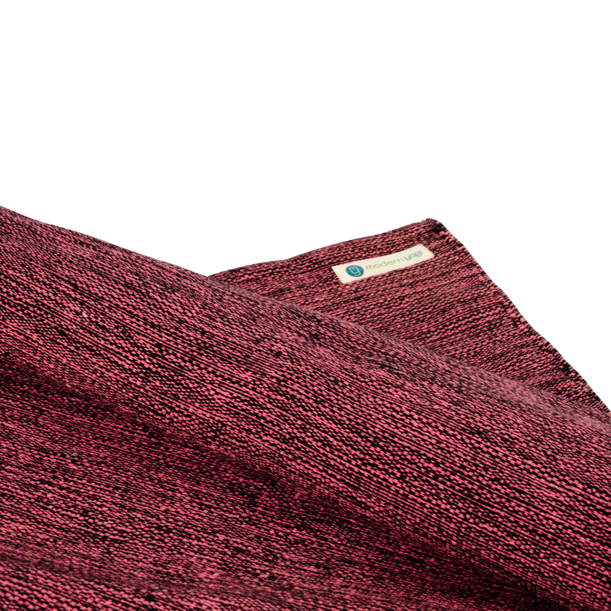 Aurora Pink - Cotton Yoga Mat - Image 3