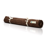 Mocha Brown - Cotton Yoga Mat