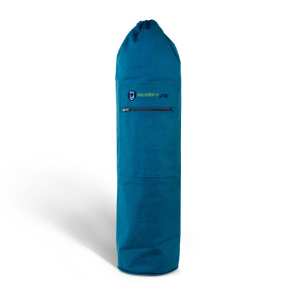 Premium Thick Cotton Yoga Mat bag | Drawstring Bag | Color Teal