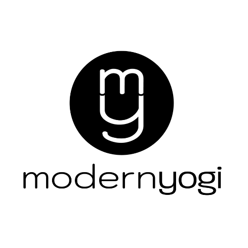 modern yogi BW logo